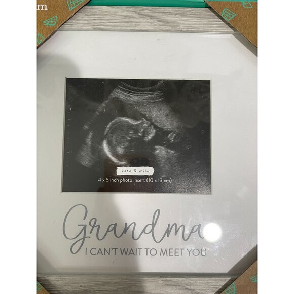 Kate & Milo Sonogram Frame For Grandma - Picture 2 of 6